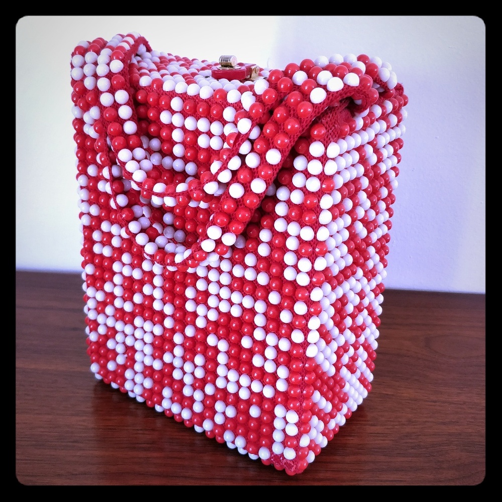 Vintage retro box purse